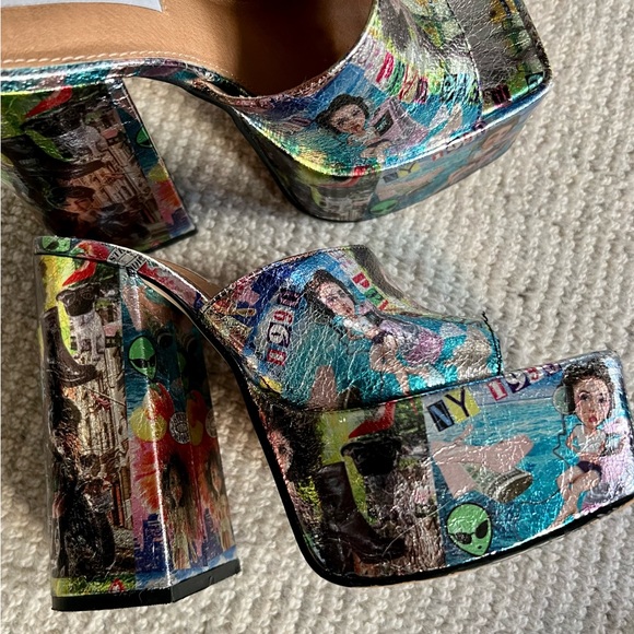 Platform slides by Steve Madden - Picture 2 of 4